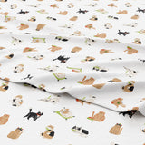 Turkish Cotton Christmas Flannel Sheet - Whittaker Collection