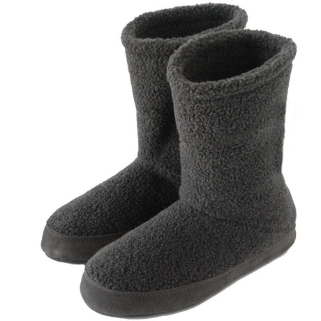 Polar Feet Women's Snugs - Grey Berber