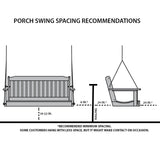 Keystone Amish Co. Adirondack Poly Composite Swing Chair