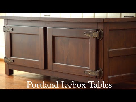 Portland Ice Box Wood Jelly Cabinet with Replica Hardware – Plow