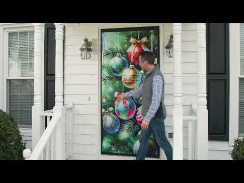 The Night Before Christmas Premium Door Cover – Plow & Hearth