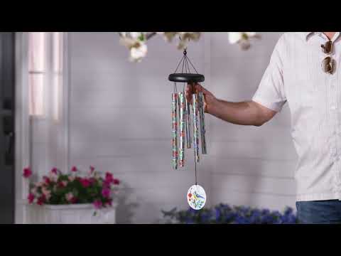 Avria Wind Chime, Printed Wind Chime, Songbirds, 27