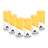 Pure Beeswax Pillar Candles