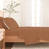 Cotton Solid Flannel Sheet - Nordic Collection