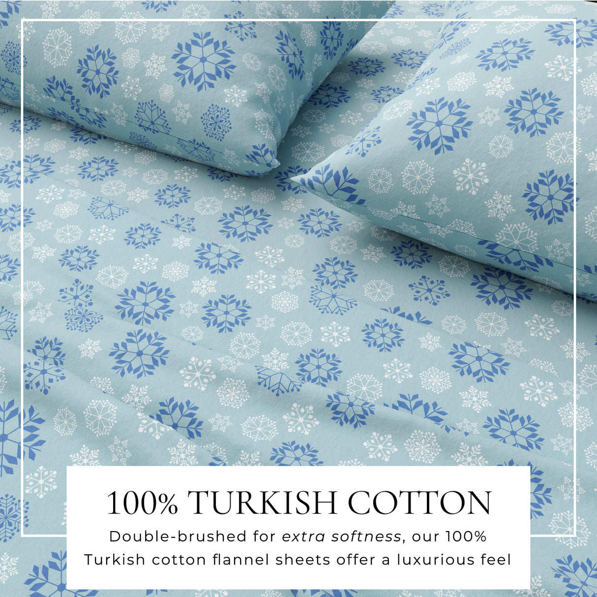 4-Piece Turkish Cotton Flannel Sheet - Stratton Collection