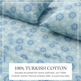4-Piece Turkish Cotton Flannel Sheet - Stratton Collection