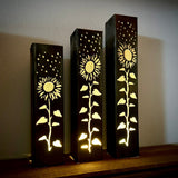 Sunflowers Under the Stars Indoor Luminary