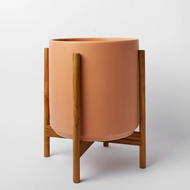 Ceramic Cylinder Planter