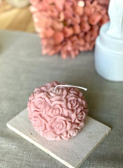Rose Blossom Handmade Scented Candle