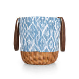 Coronado Canvas and Willow Basket Tote