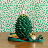 Signature Sculpted Pinecone Candle - Forest