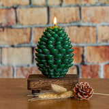 Signature Sculpted Pinecone Candle - Forest