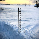 Simple Steel Snow Gauge