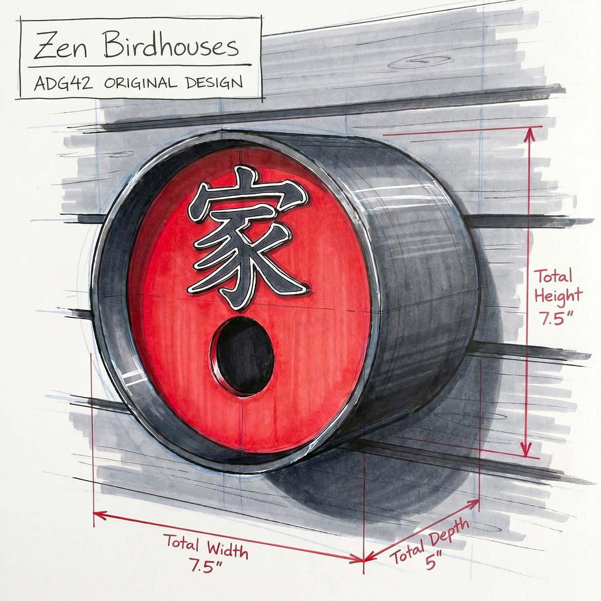 Zen Birdhouses