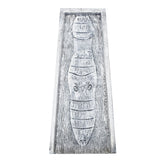 White Alligator 24-in Cast Aluminum Downspout Gutter Splash Block