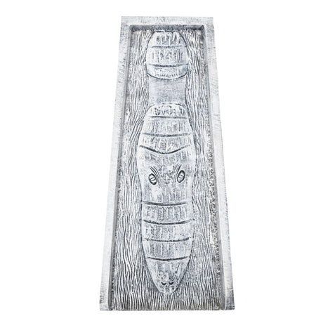 White Alligator 24-in Cast Aluminum Downspout Gutter Splash Block