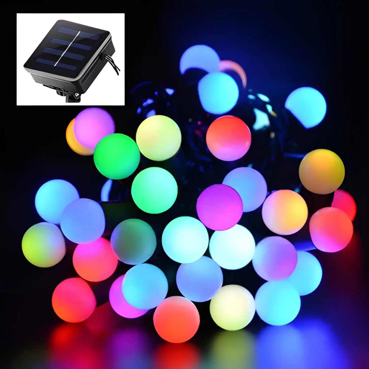 Solar String Lights LED - Decorative Lantern for Christmas