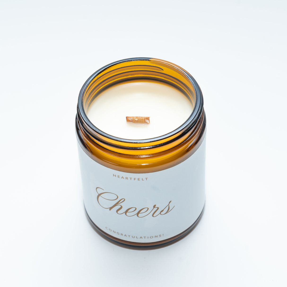 Cheers! Congratulations Jar Candle