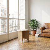 Yoyo Birch End Table