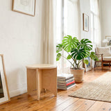 Yoyo Birch End Table