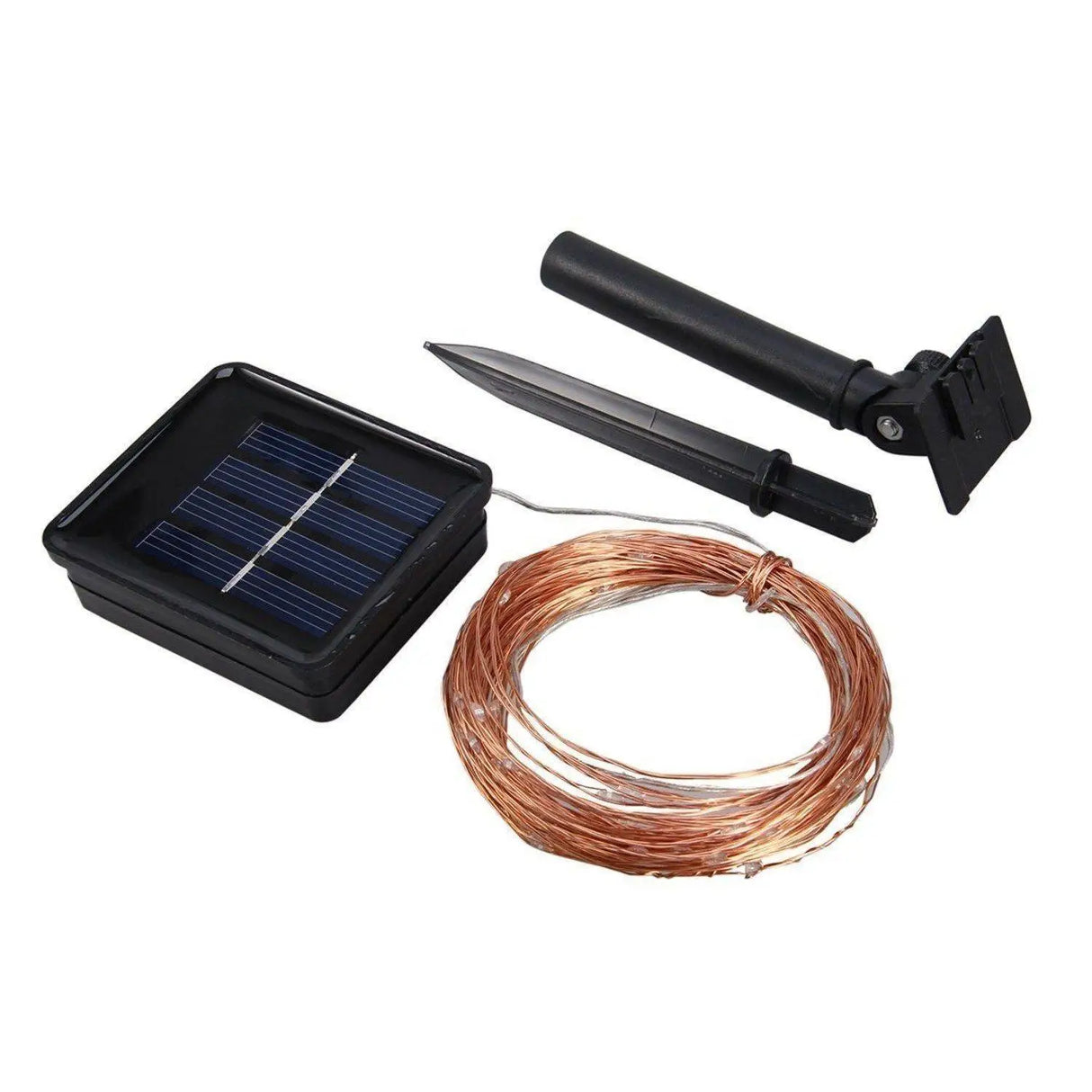 String Lights Solar Fairy 200 LED 66ft Waterproof Copper Wire