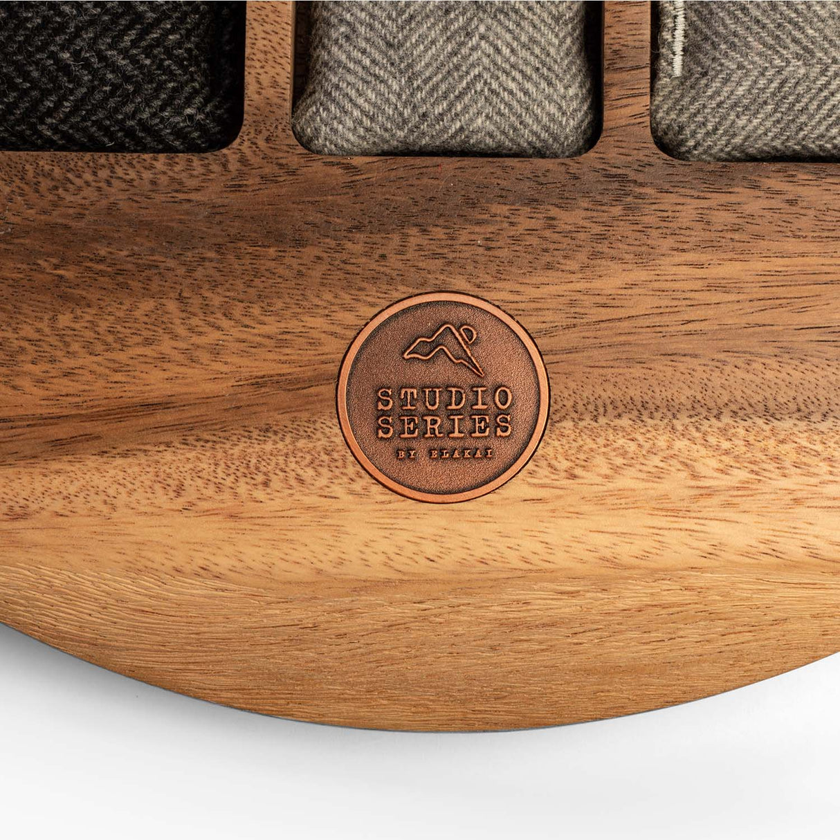 Studio Series Live Edge Acacia Tic Tac Toe