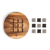 Studio Series Live Edge Acacia Tic Tac Toe