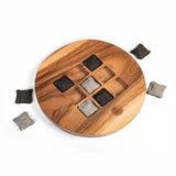 Studio Series Live Edge Acacia Tic Tac Toe