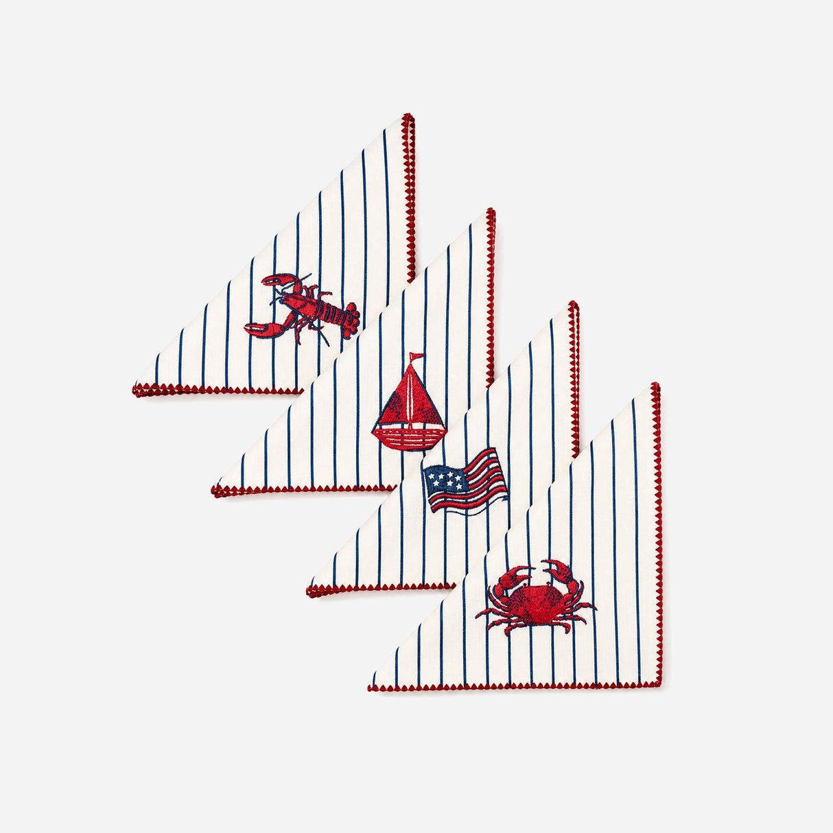 Coastal Americana Napkin Set