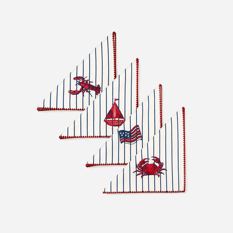 Coastal Americana Napkin Set