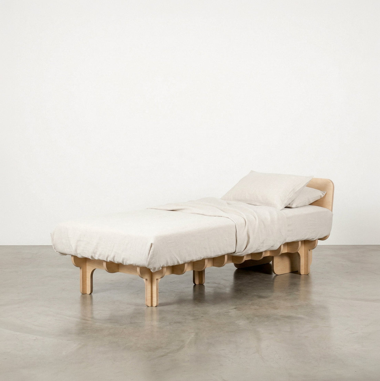 Dovid Birch Bed Frame