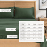 4-Piece Cotton Solid Flannel Sheet - Nordic Collection