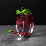 Skeleton Stemless Wine Glass