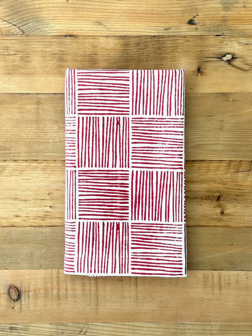 Red Striped Table Runner