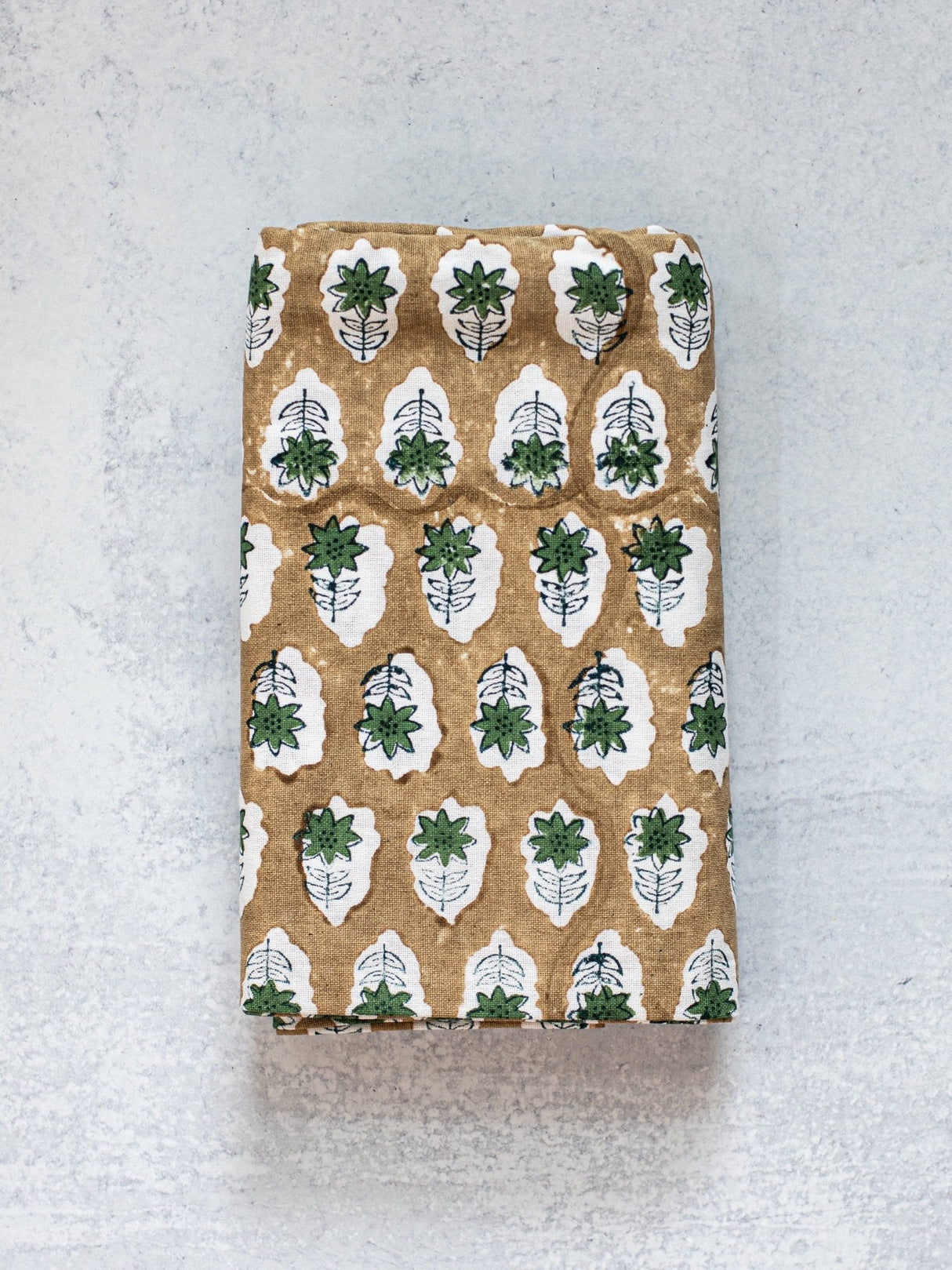 Table Throw (Ivory) - Poinsettia - Midnight, Chai, & Sage