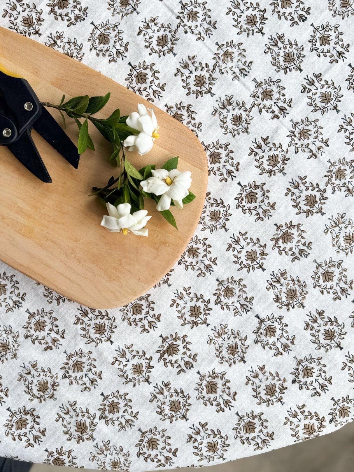 Lotus Table Throw