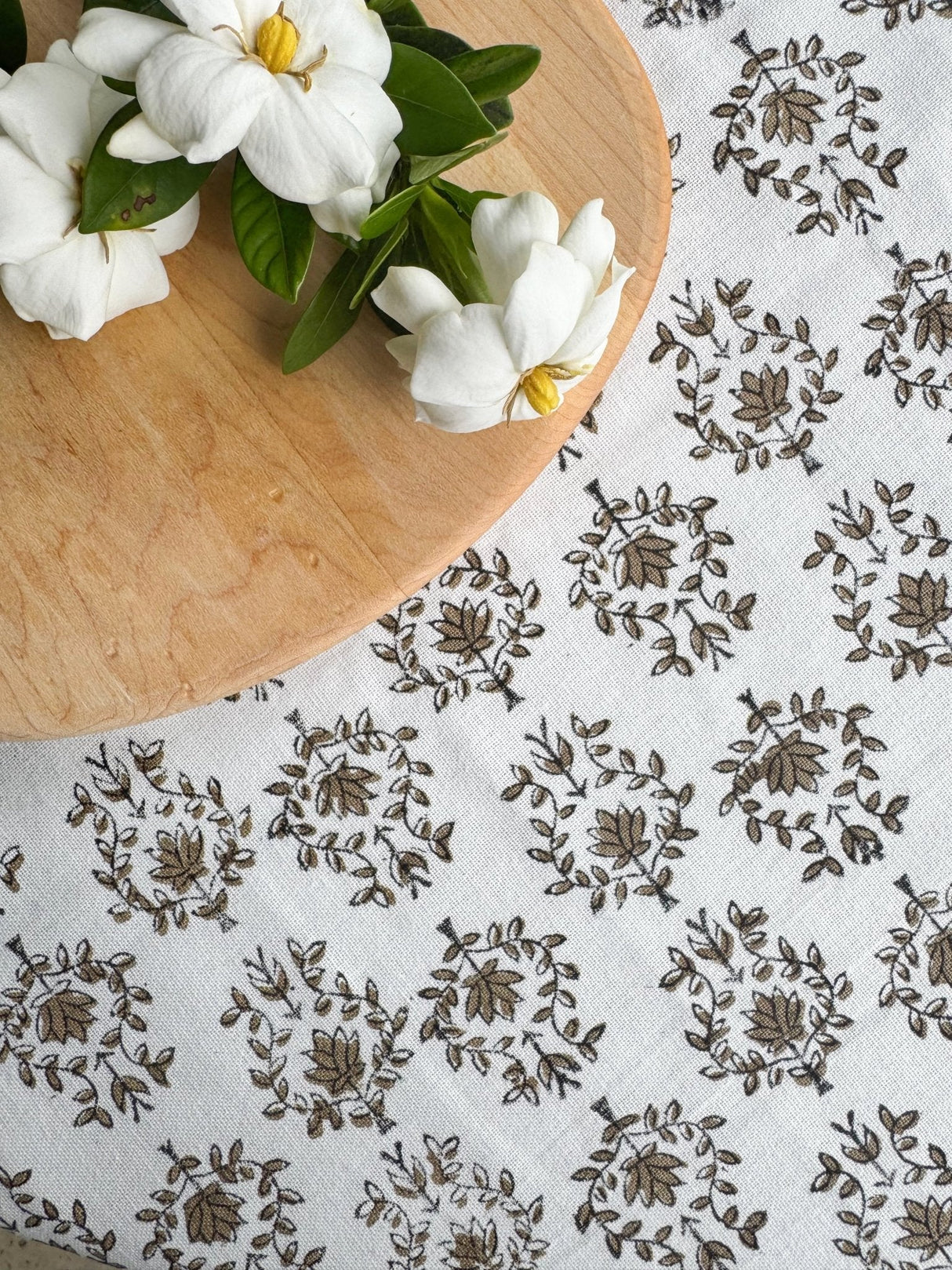 Lotus Table Throw