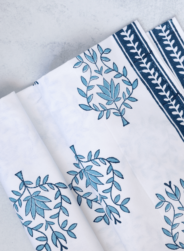 Lotus Table Throw
