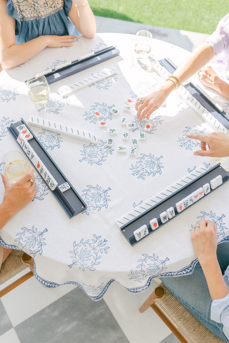 Lotus Table Throw