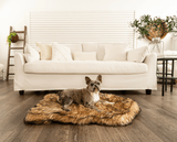 PupRug by Paw.com® Faux Fur Orthopedic Dog Bed - Curve Sable Tan