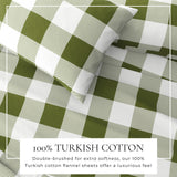 Turkish Cotton Flannel Sheet - Belle Collection