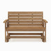 SimplyPoly Amish Made Signature Recycled Plastic Porch Glider