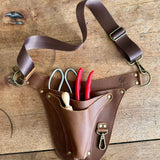 Ultimate Leather Garden Tool Belt & Holder