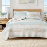 St. Augustine Coastal Printed Cotton Quilt Set