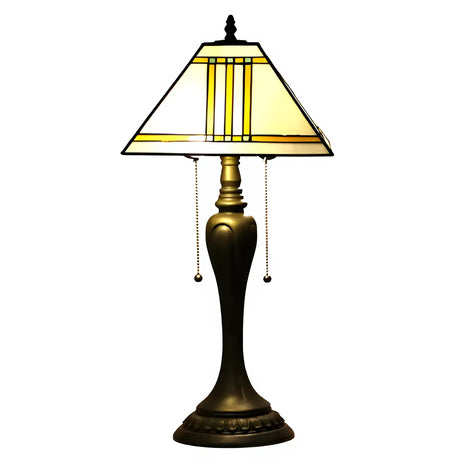 Vintage Square Tiffany Lamp for Sale