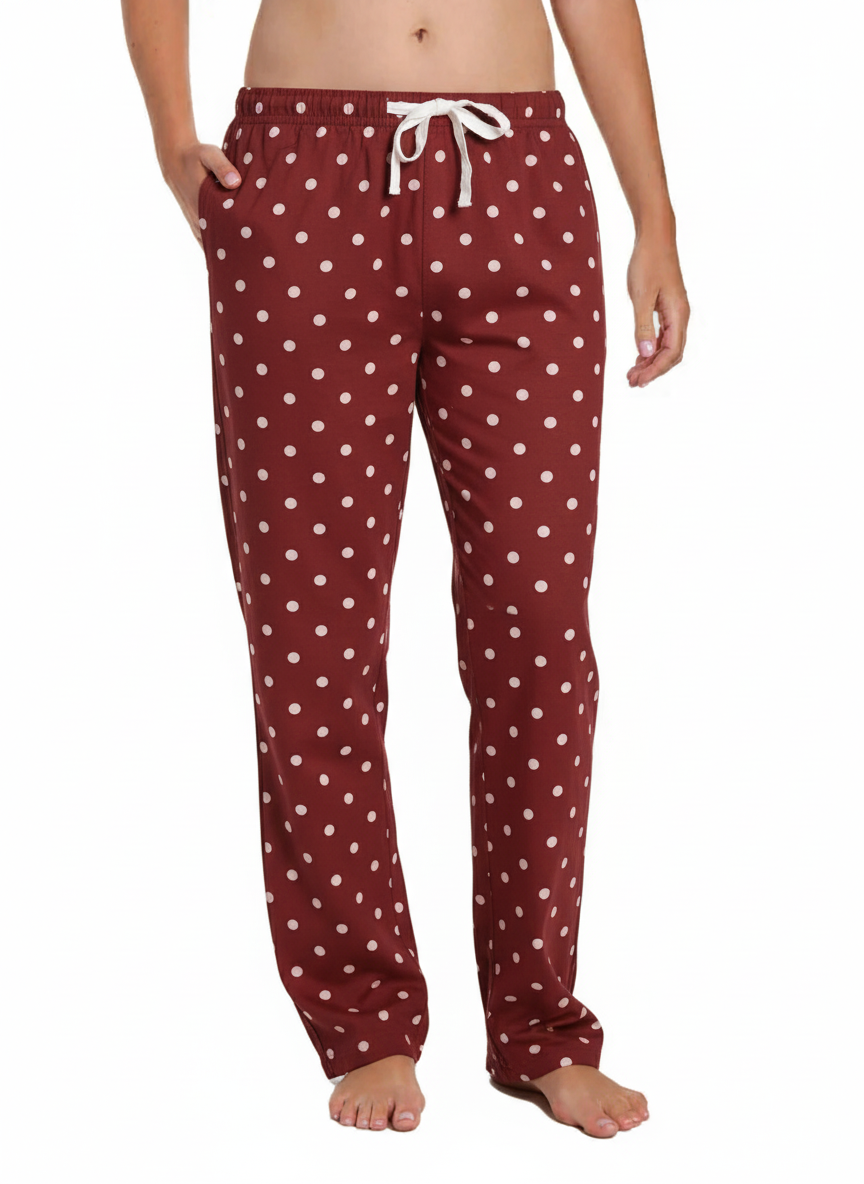 Womens Poplin Lounge Pant
