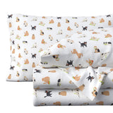 Turkish Cotton Christmas Flannel Sheet - Whittaker Collection