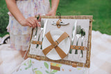 Lemongrove Picnic Basket for 2 - Bees & Lemons