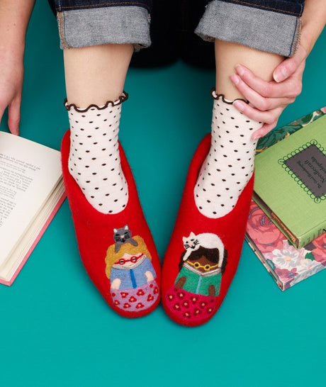 Book Lover Slipper