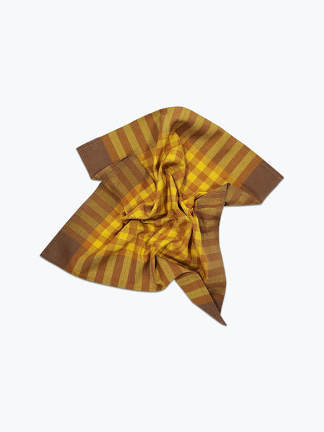 Grid Napkin Pair - Wheat